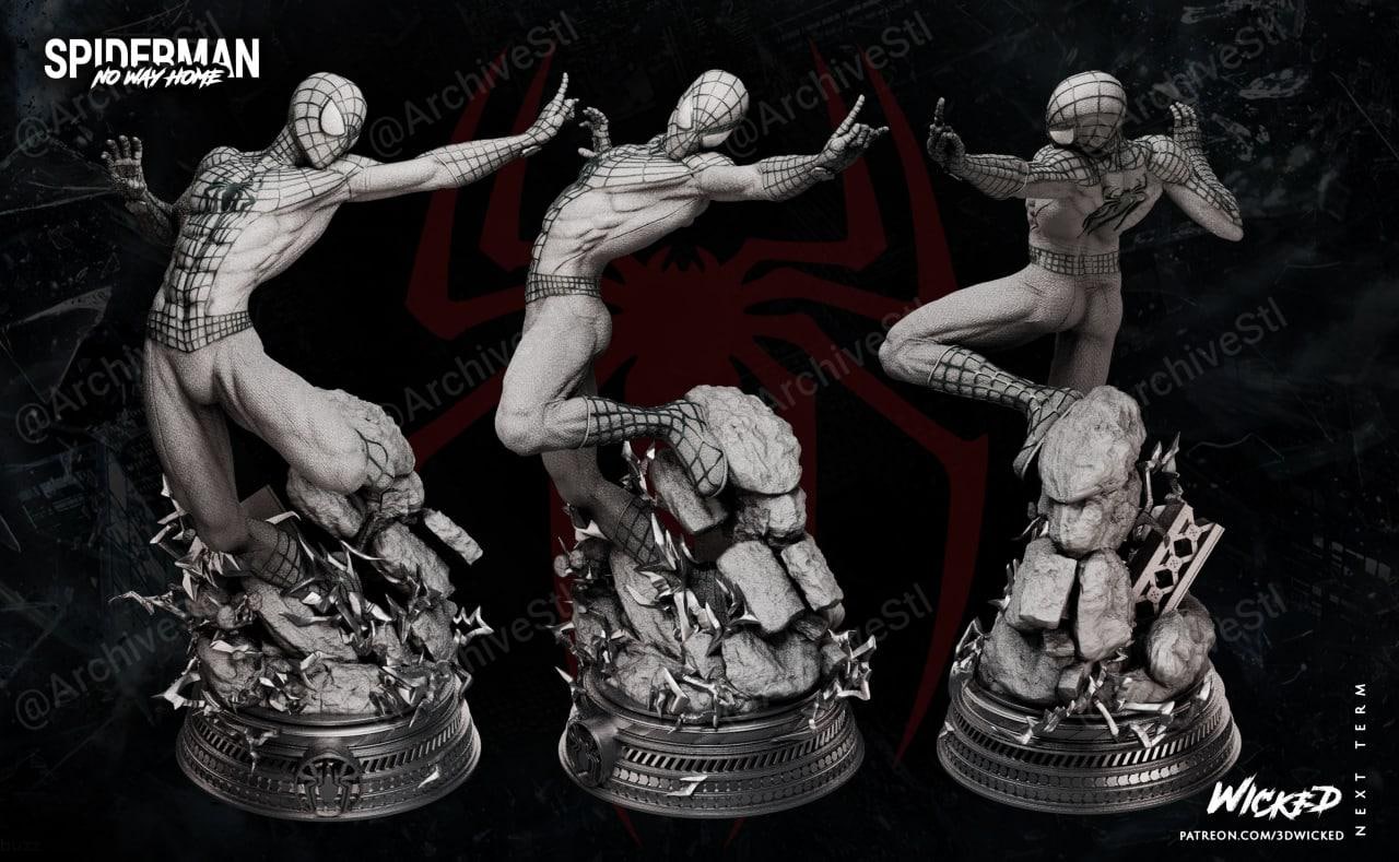 蜘蛛侠（Spider Man）3D打印图纸